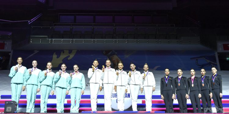 Bədii gimnastika üzrə Avropa Kubokunda növbəti mükafatçılar bəlli olub